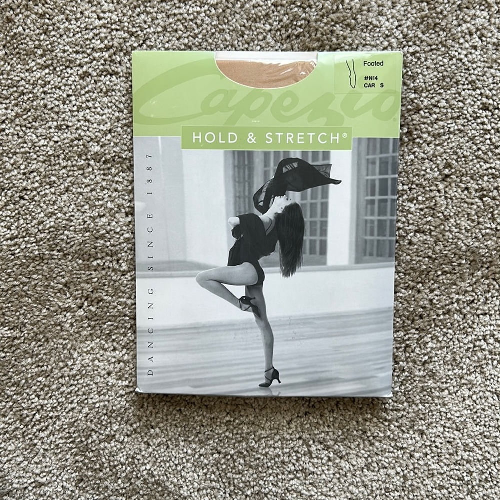 Capezio footed tights Size Small